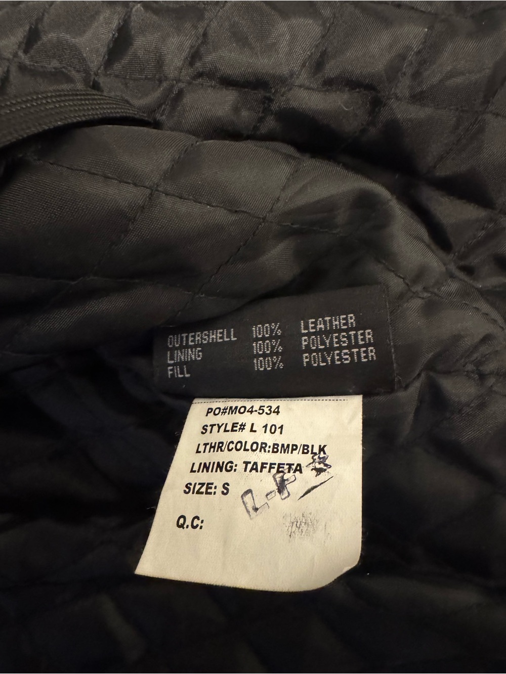 FMC Leather Jacket - Picture 4 of 5